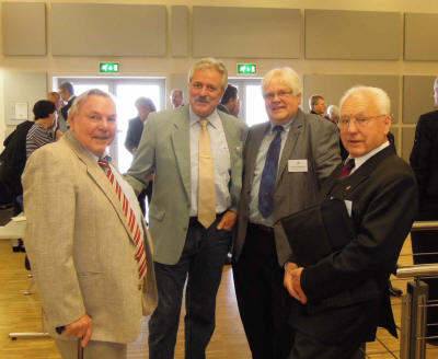 Heinz Jahn, Wolfgang Mayer, Karl-Heinz Bldorn und Horst Kamp